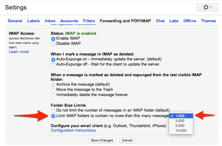 enable gmail for mac mail